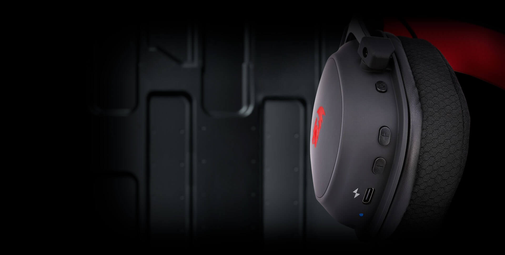 DIADEMA REDRAGON ZEUS PRO H510-PRO NEGRA - Imagen 4