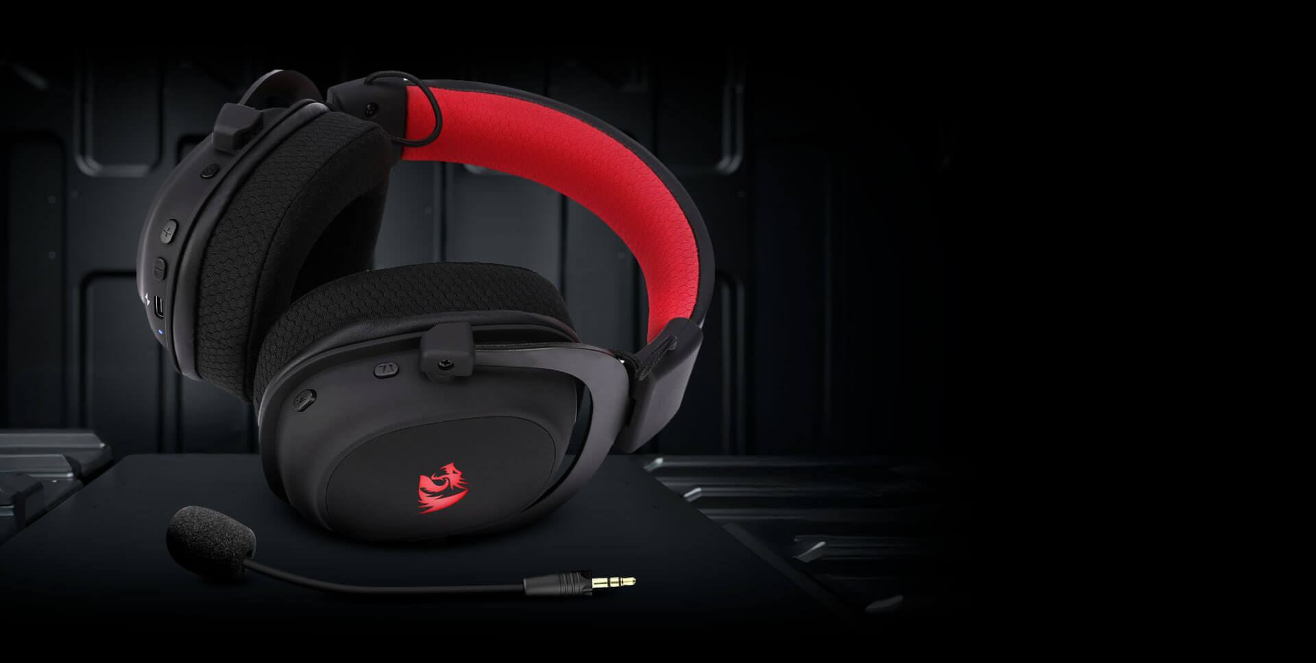 DIADEMA REDRAGON ZEUS PRO H510-PRO NEGRA - Imagen 5