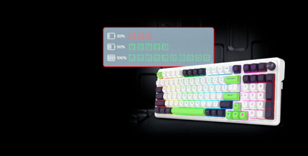 TECLADO REDRAGON EISA MAX K686WBG-RGB-MAX - Imagen 8