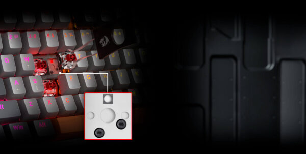 TECLADO REDRAGON OLAF K648GG-RGB - Imagen 7