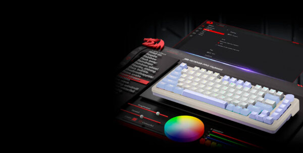TECLADO REDRAGON UCAL MAX K673WBP-RGB-MAX - Imagen 8