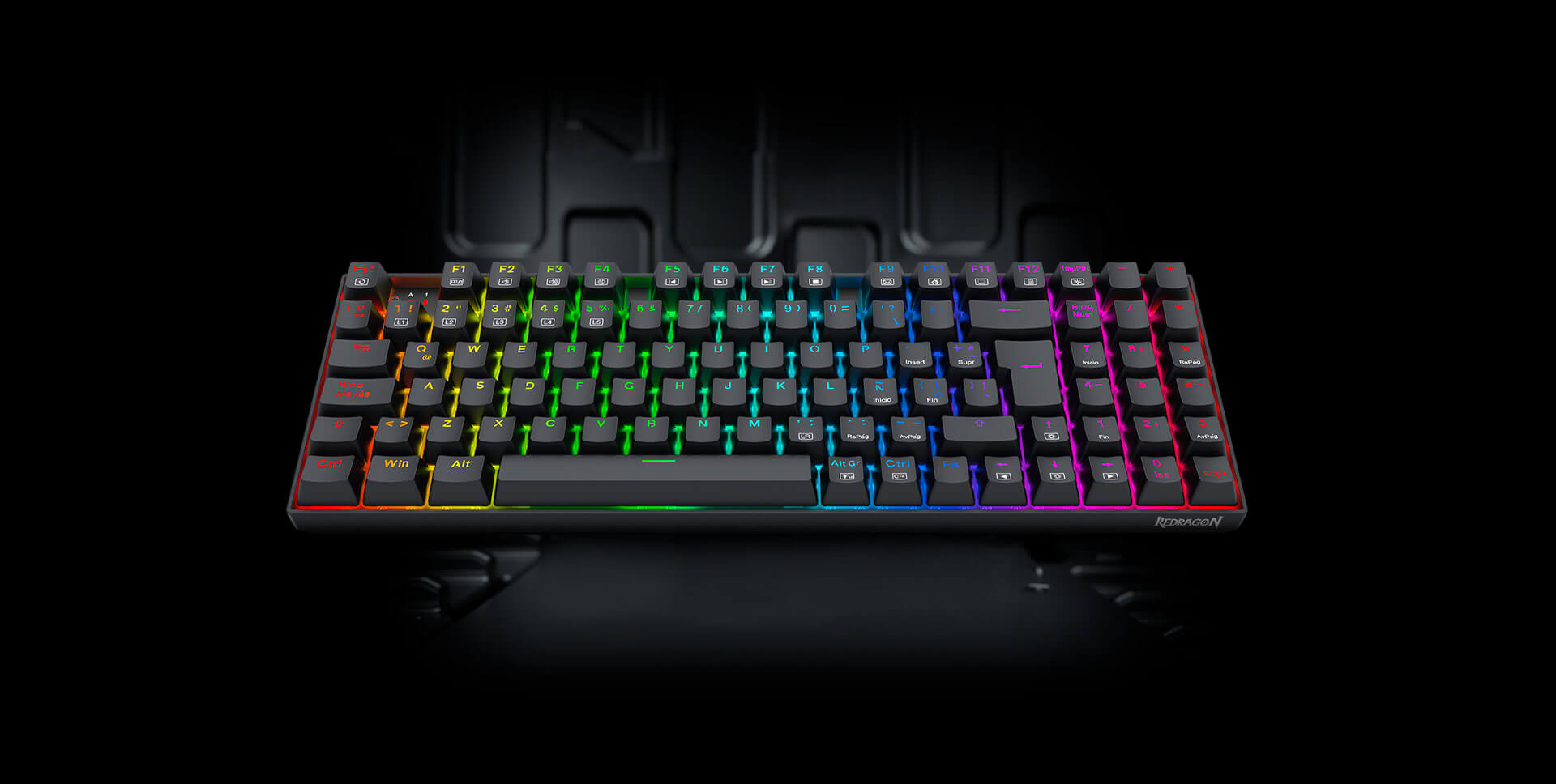 TECLADO REDRAGON ZIGGS K669-RGB - Imagen 3