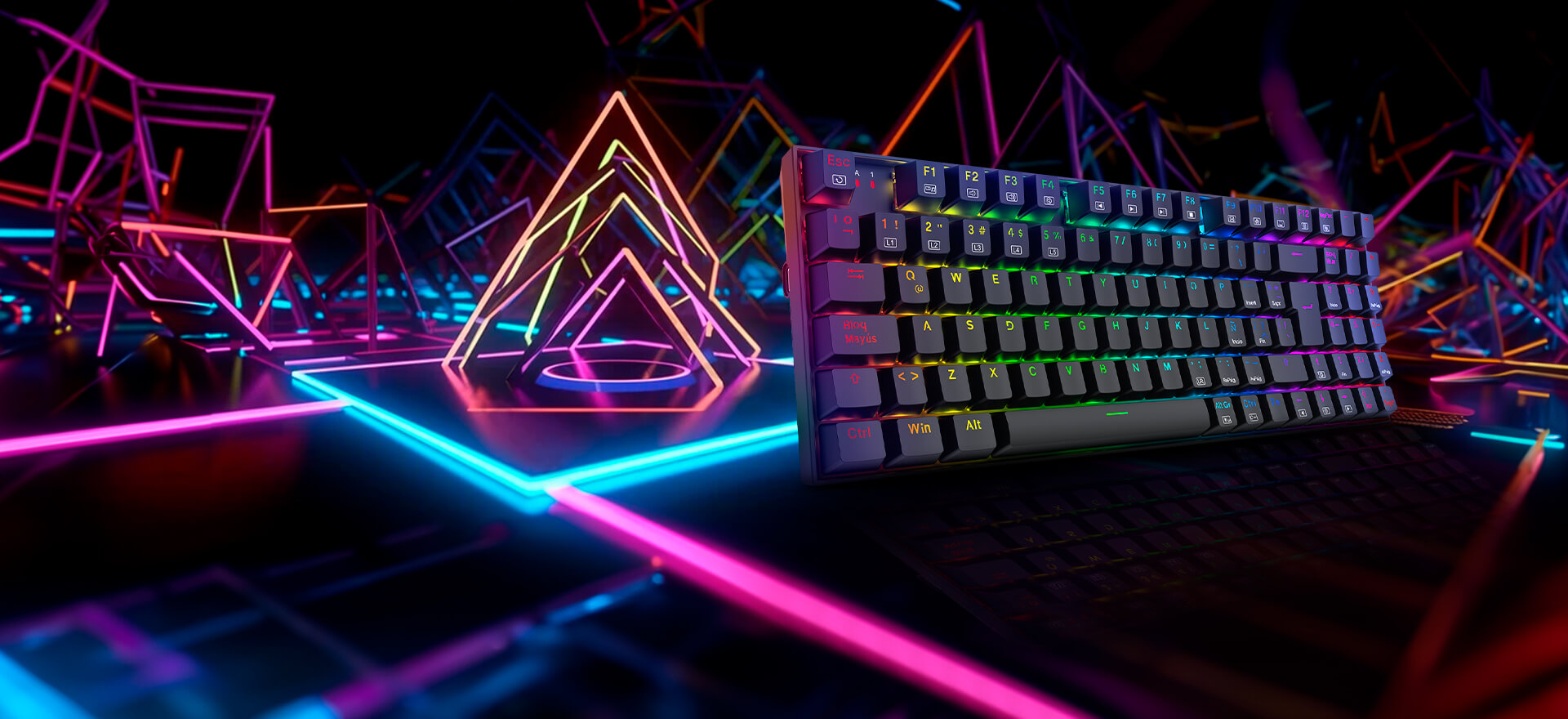 TECLADO REDRAGON ZIGGS K669-RGB - Imagen 2