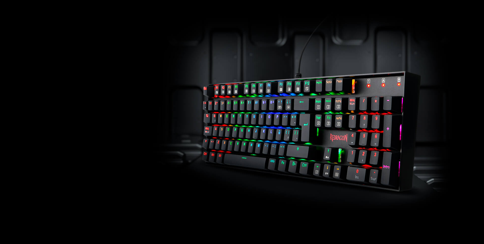 TECLADO REDRAGON MITRA K551-RGB - Imagen 3