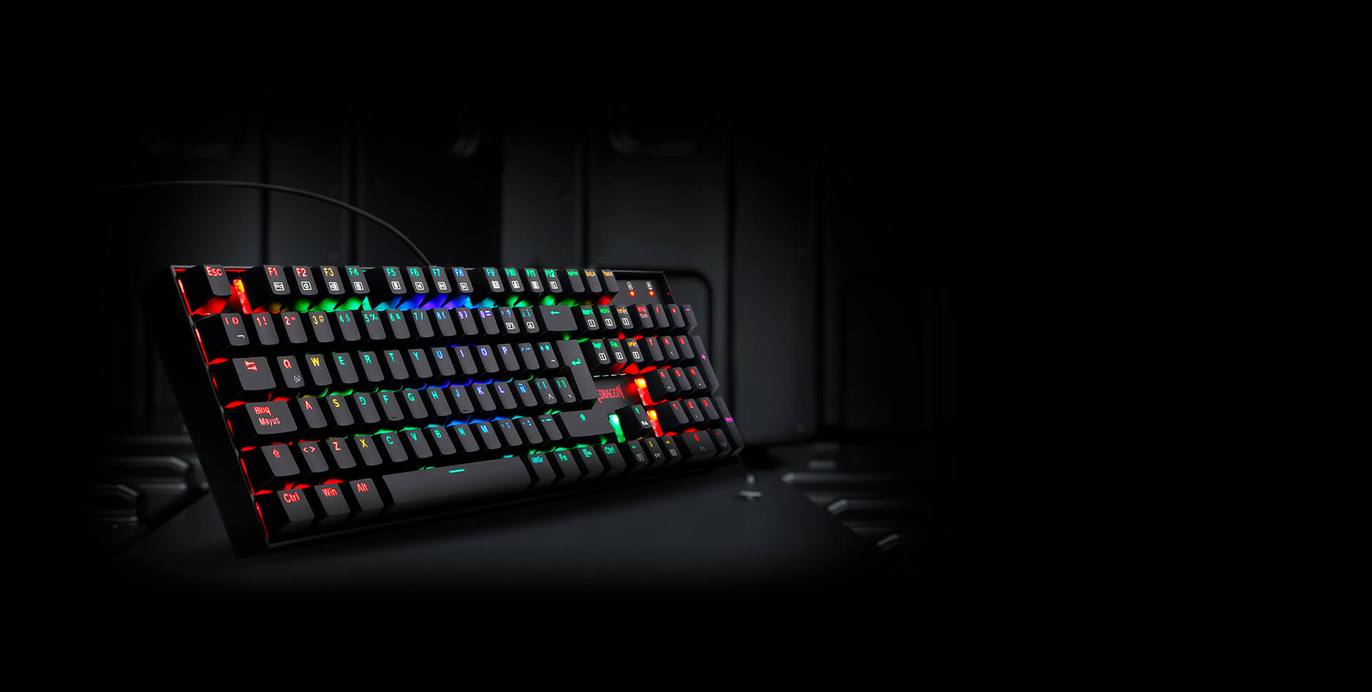 TECLADO REDRAGON MITRA K551-RGB - Imagen 4