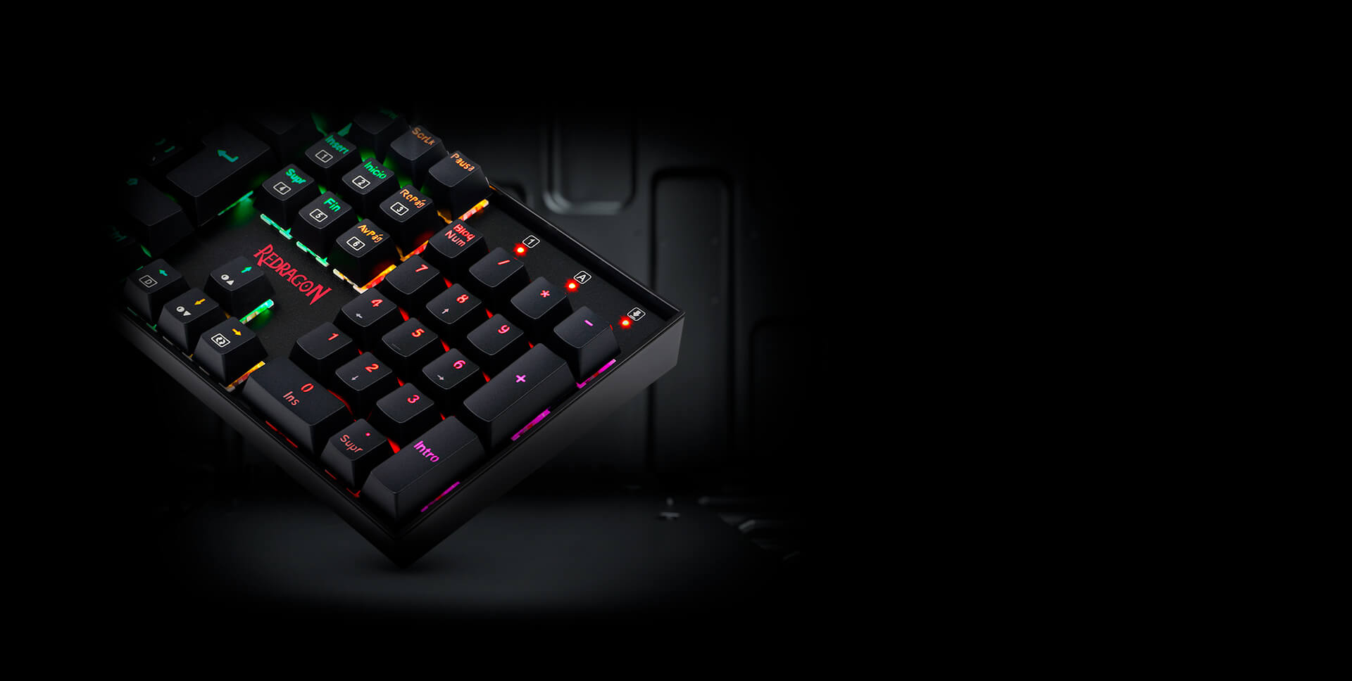 TECLADO REDRAGON MITRA K551-RGB - Imagen 6
