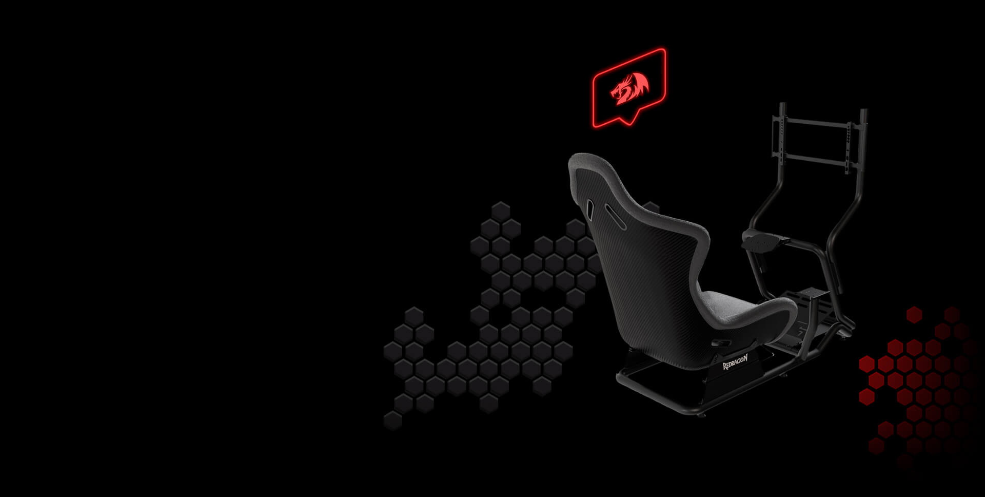 SIMULADOR DE CARRERAS REDRAGON CYCLONE - Imagen 4