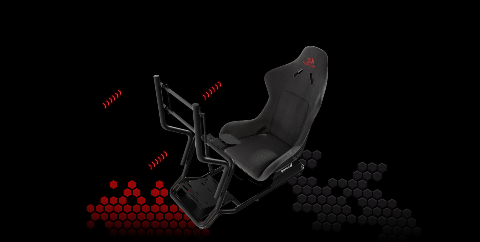 SIMULADOR DE CARRERAS REDRAGON CYCLONE - Imagen 7