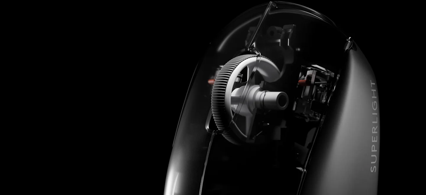 MOUSE G PRO X SUPERLIGHT 2 NEGRO - Imagen 3